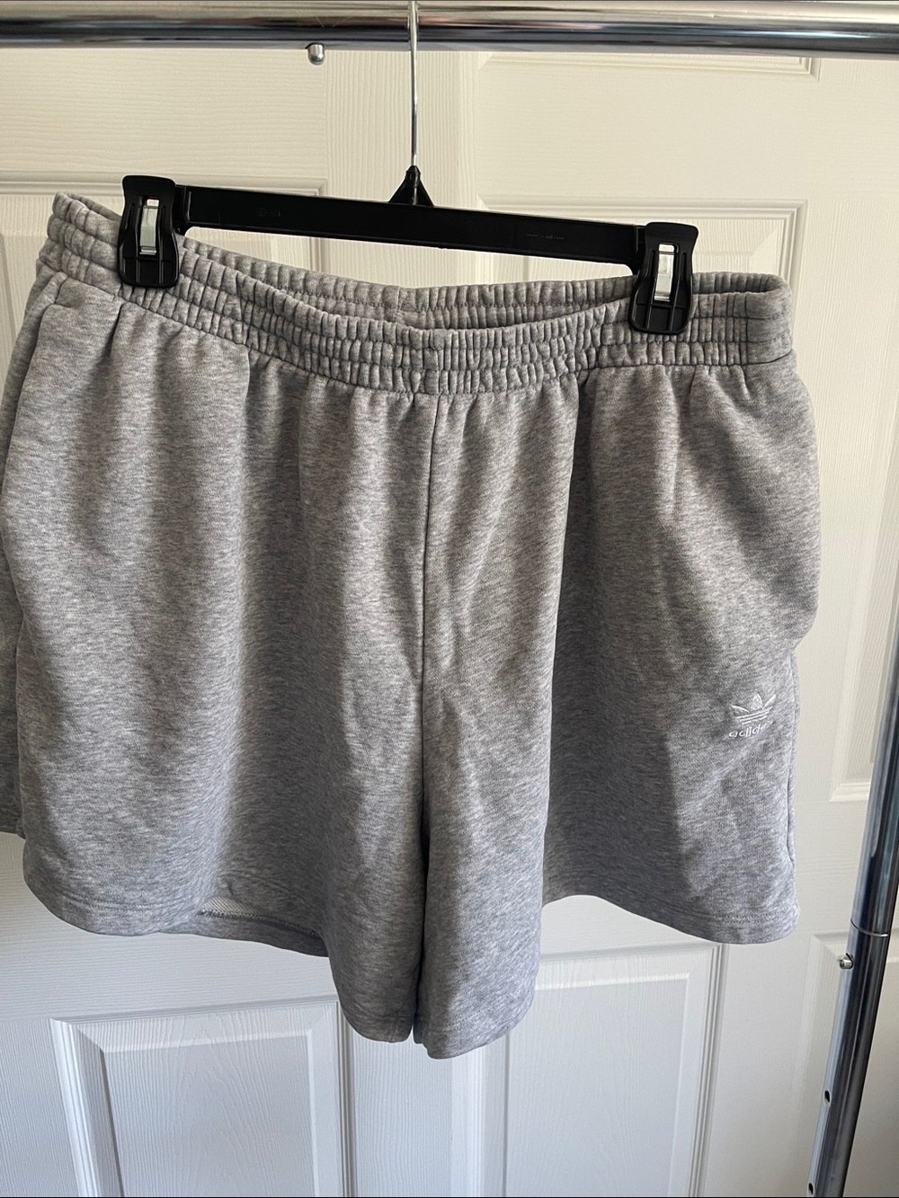 adidas Light Gray cotton shorts